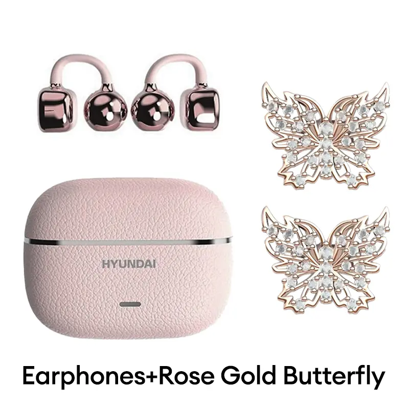 Pink+Rose Gold Butterfly