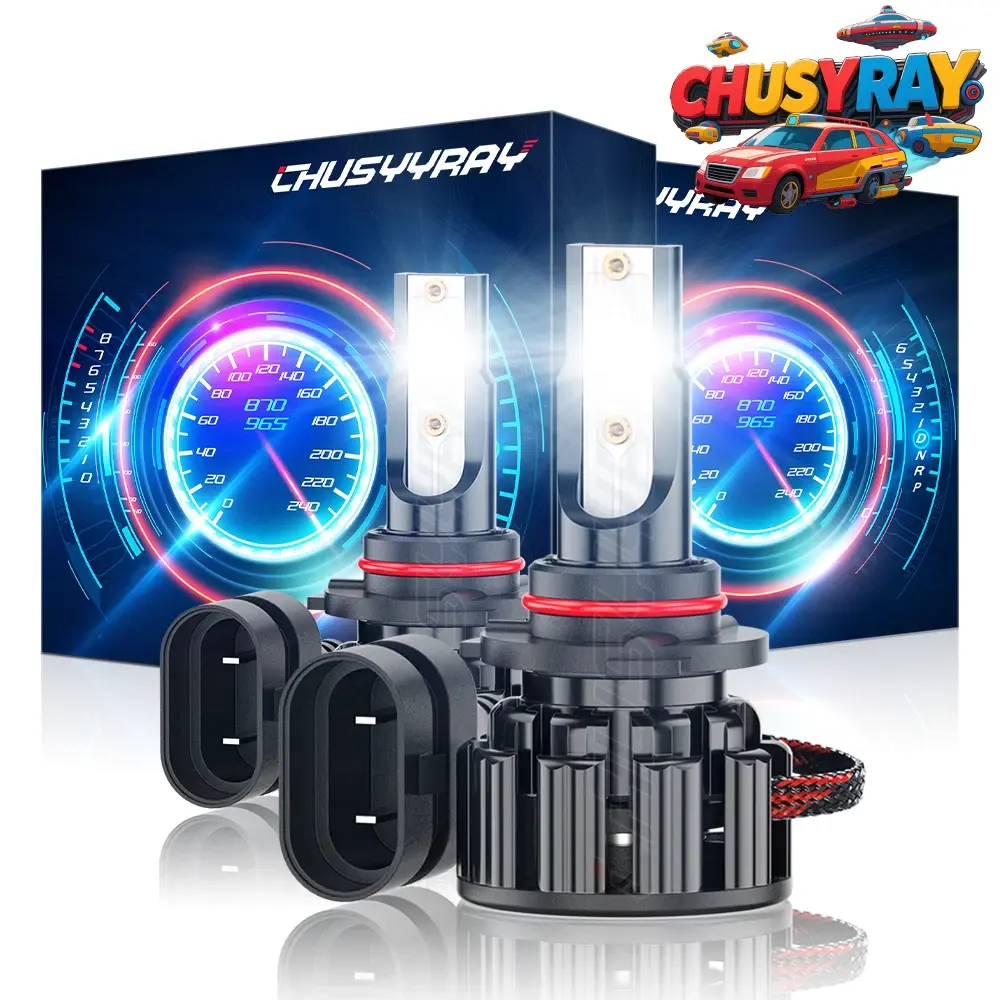 For Ford Edge 2011 2012 2013 2014 2PCS 9005 LED Headlight 6000K Projector bulbs Csp Chip High Lumen