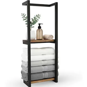 2-Tier Wall Mounted Towel Rack, Bathroom Storage Shelf, Space-Saving Organizer for Towels, Kitchen, Bedroom & Home Decor Stretchable Disposable Dish Strainer bathroom cracking detector