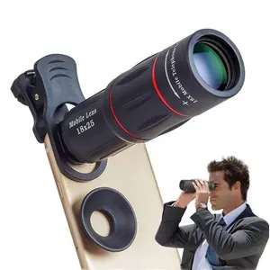 12X Zoom Mobile Phone Lens Telephoto Mobile Phone External Telescope Head for Long Dista