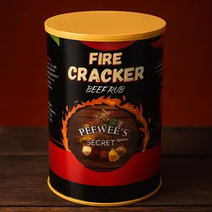 Peewee’s Secret Spices FireCracker Beef Rub | Bold Heat