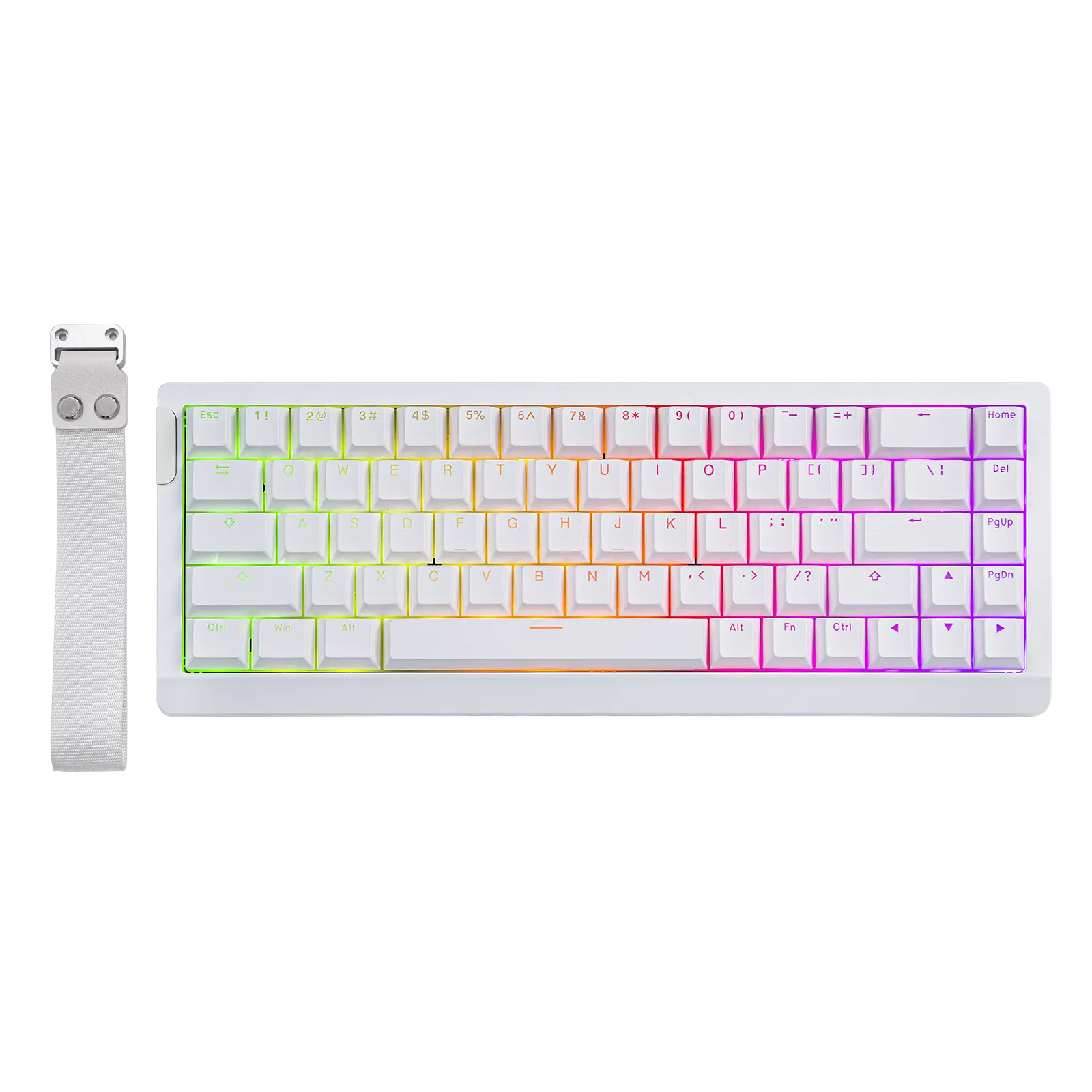 EPOMAKER HE68 Lite 65% ANSI US Layout Tray-Mounted Wired Hall Effect Magnetic Mechanical Keyboard DKS SOCD thocky creamykeyboards Tri-Mode USB-C/BT 5.0/2.4GHz Customizable RGB for PC/Mac/Linux creamy keyboard keyboards for gaming dealsforyoudays