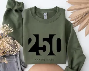 America 250 Minimalist Shirt – Patriotic Independence Day Tee, 1776–2026