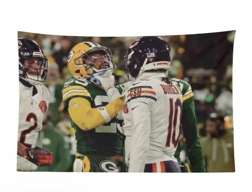 Luther Burden Iconic Football Moment Flag – Sports Room Decor Banners