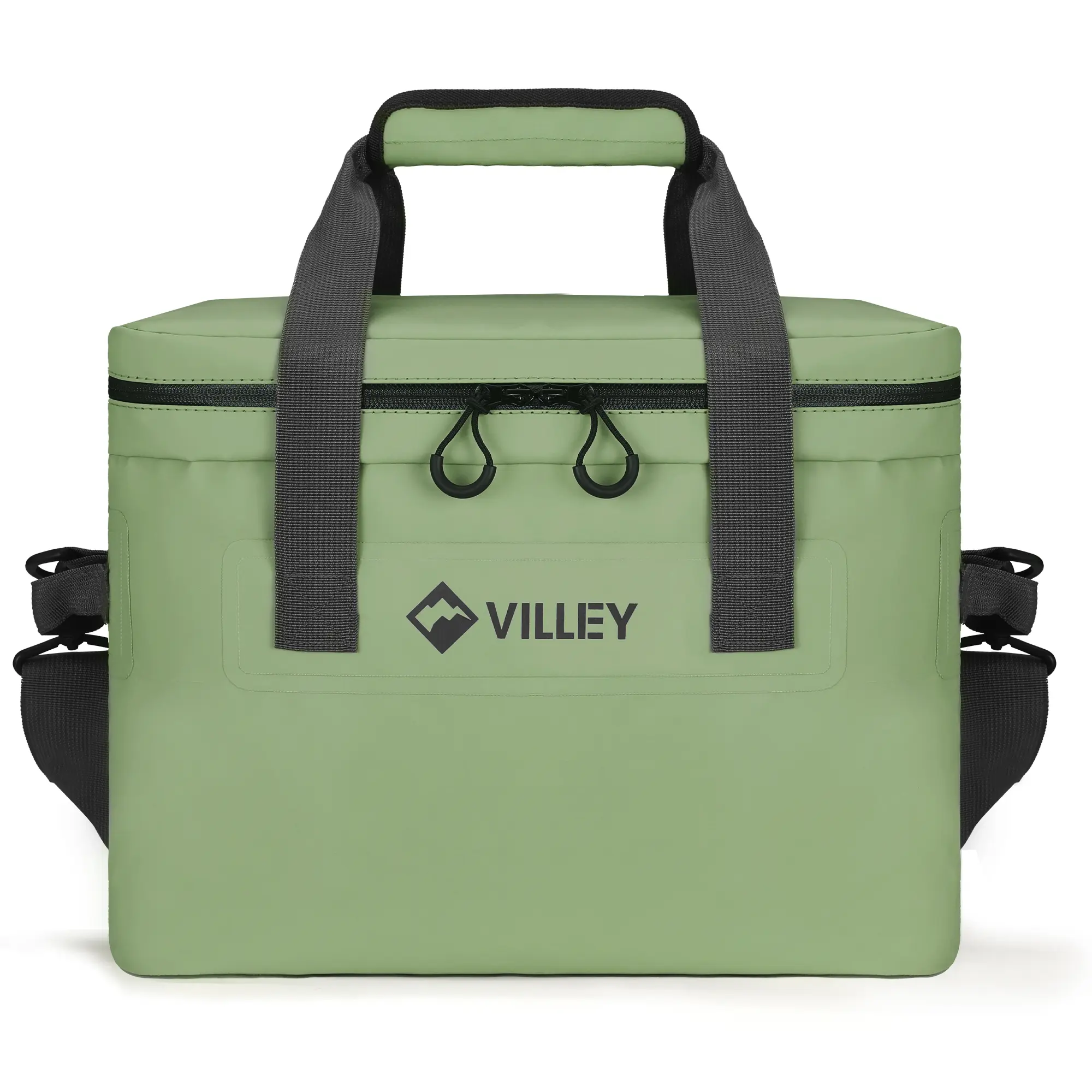 #backtoschool VILLEY Cooler Bag, 30 Cans Insulated Soft Cooler Bag, Large Beach Cooler with Removable Shoulder Strap, Keep Cold/Keep Fresh/Keep Warm, Portable Soft Sided Cooler for Camping Trip Picnic, 20L