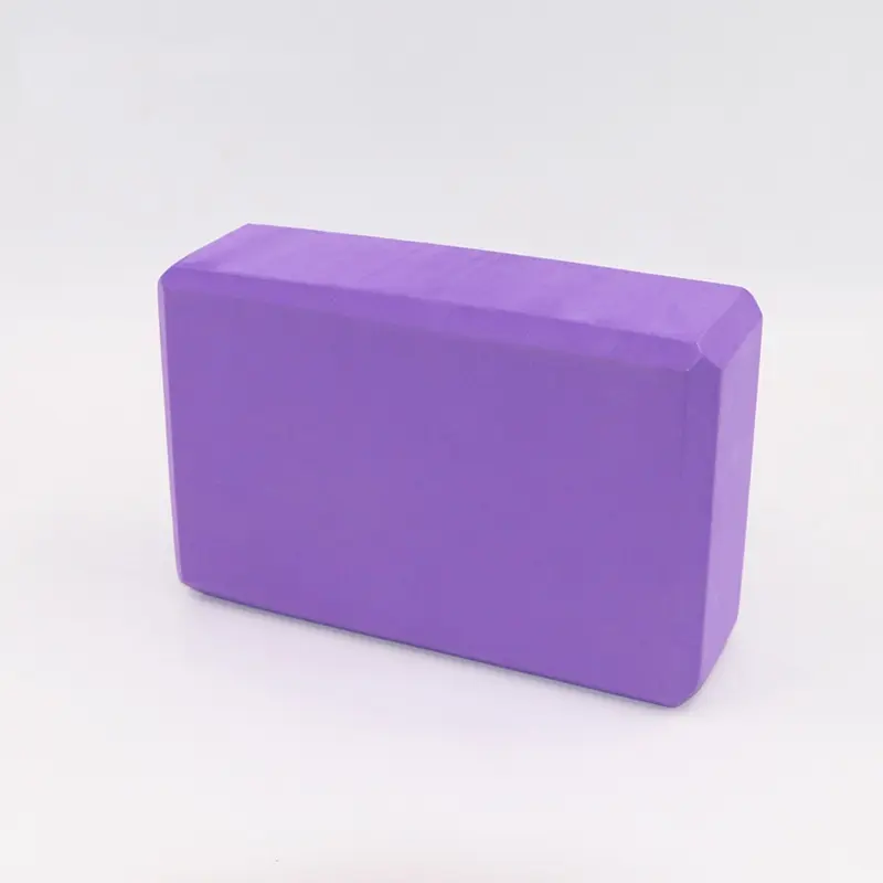 Standard Size Eva Yoga Block, High Density Non-Slip Texture Design, Ideal for Yoga Poses, Balance Support & Assisted Stretching Exercises, Yoga Fitness Equipment, Home Yoga Equipment, Yoga Props, Yoga Gear, Yoga Accessories