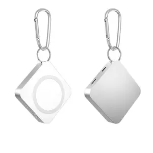 3 in 1 Magnetic Mini Wireless Power Bank, 1 Count 5000mAh Portable Wireless Charger, Travel Battery Pack, Multifunctional Wireless Charging Bank for iPhone & Android, Magnetic Charging Design, Emergency Rechargeable