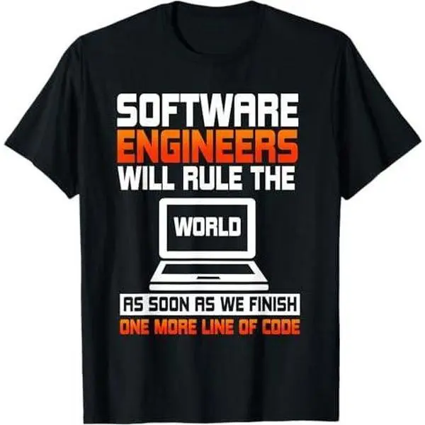 Software Engineer Programming Code Developer Computer Coder T-Shirt
