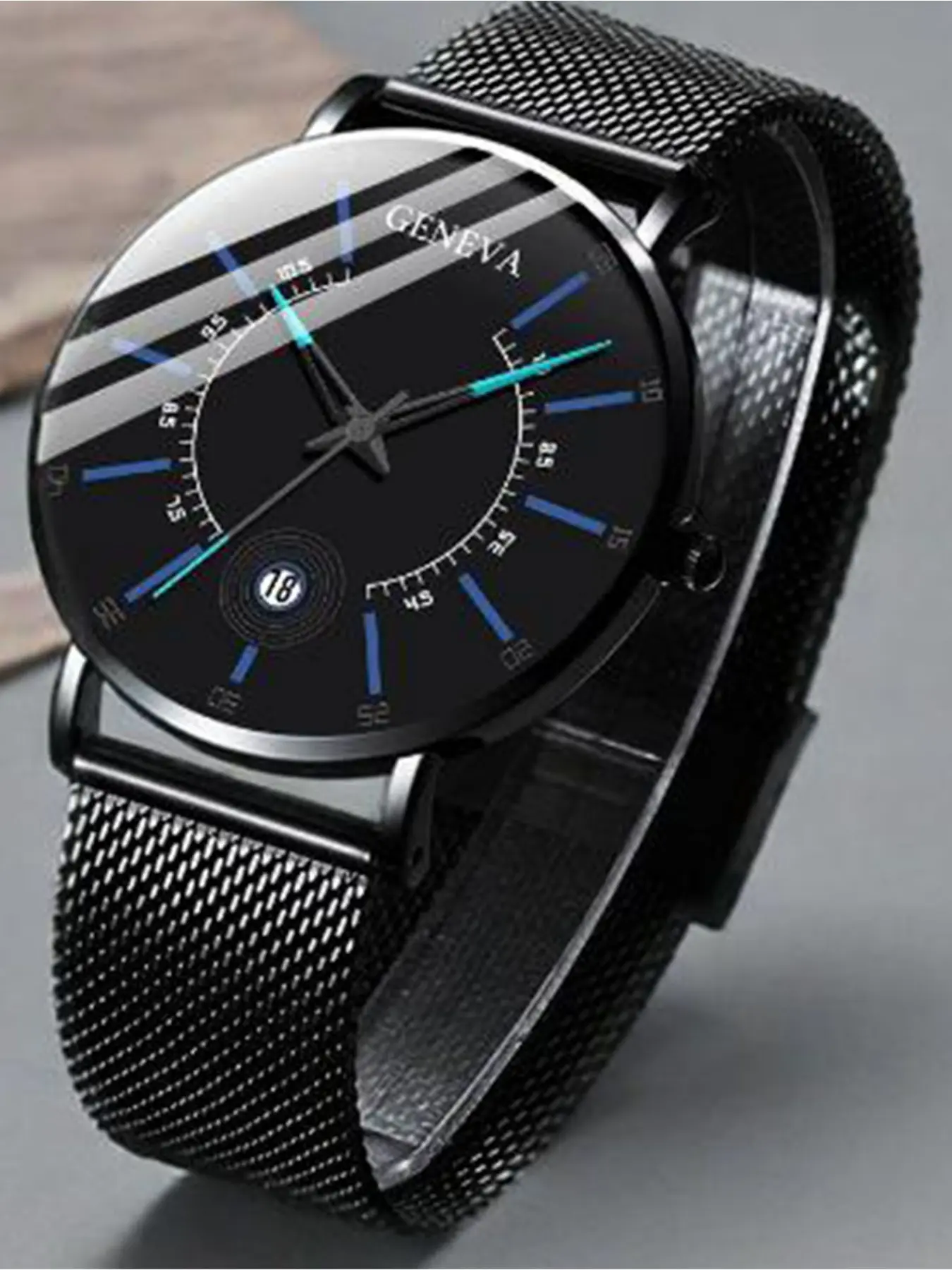 Fashionable casual temperament business watch simple and fashionable men's watch Fashionable Wristwatch Casual Quartz Analog Round Quartz Watch Quartz Analog Timepiece