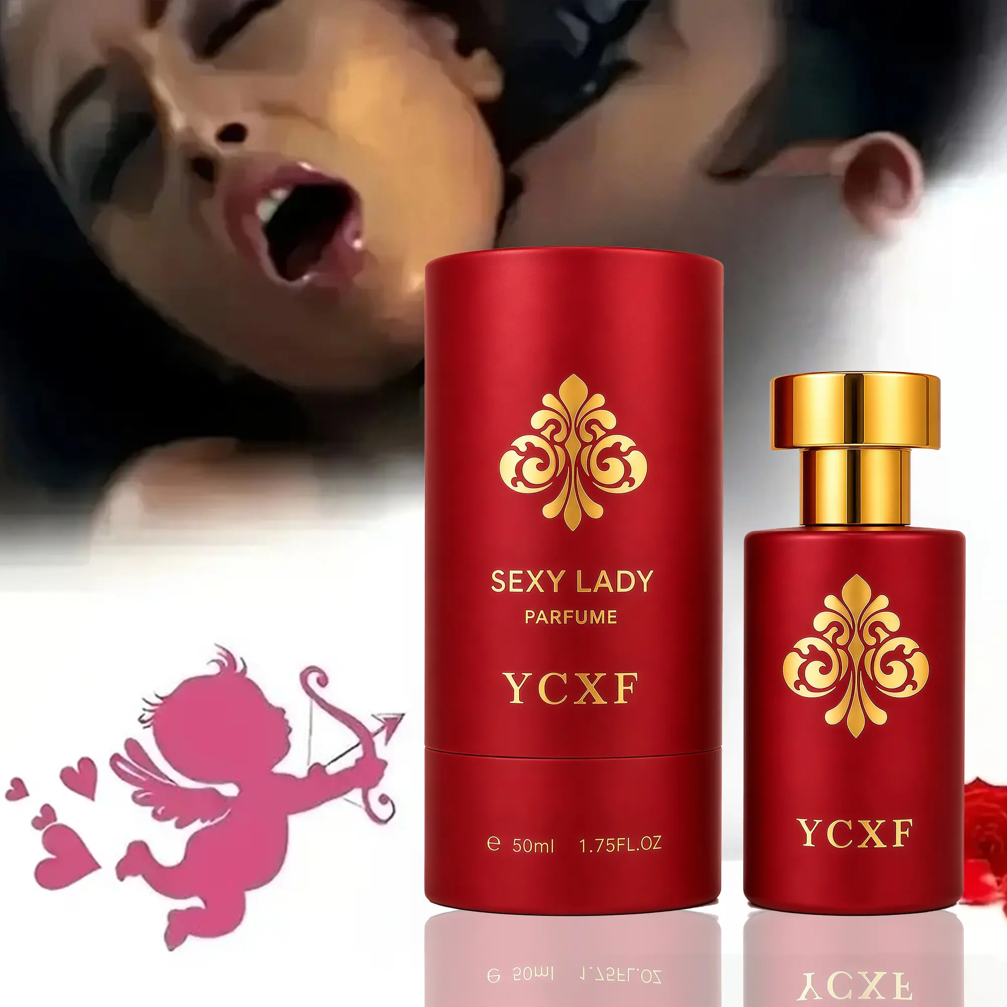 Attraction perfume, women’s eau de cologne, 50 ml, women’s perfume, perfume, fragrance spray, long-lasting fragrance perfume, daytime party gift, long-lasting scent Gourmand Floral