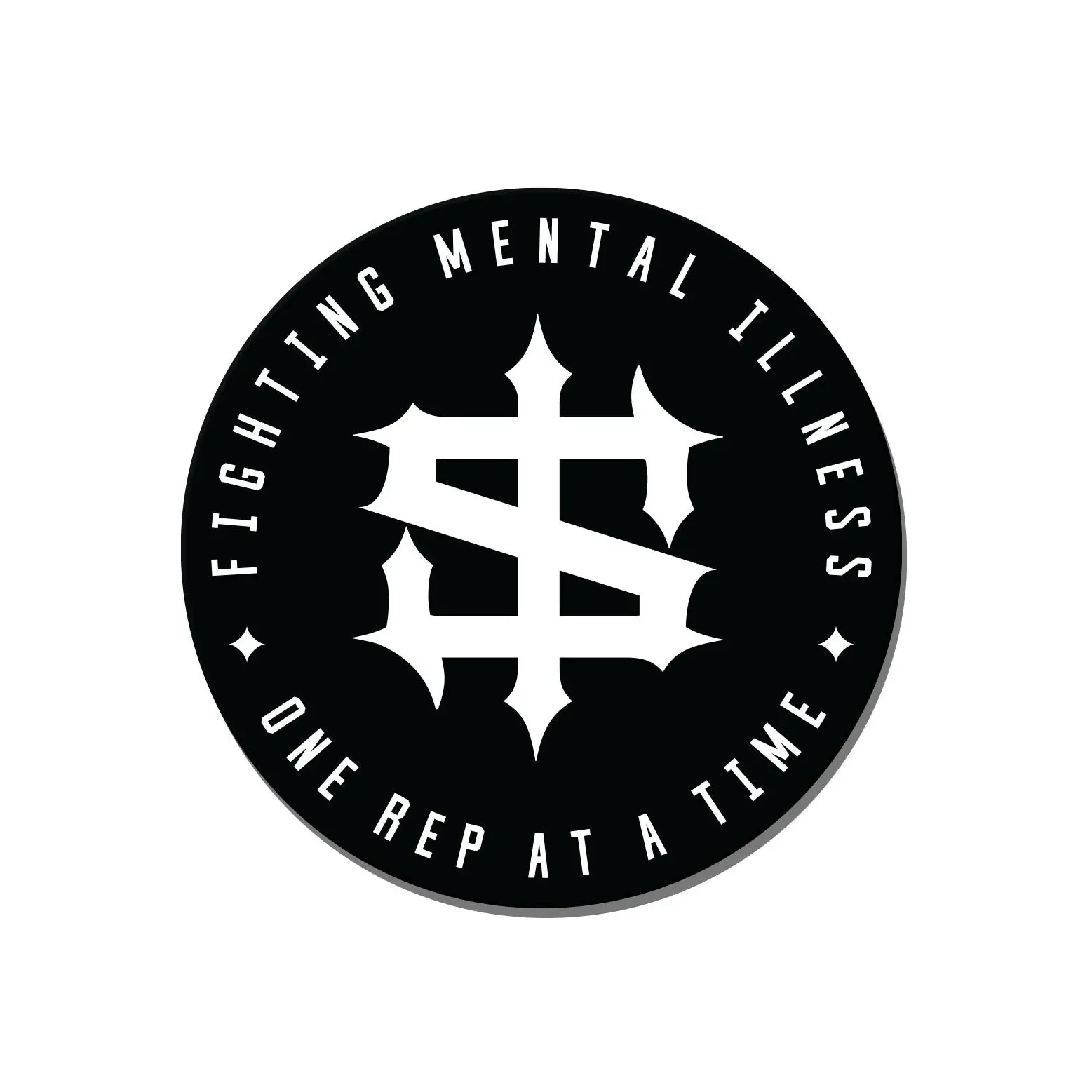 One Rep At A Time Sticker