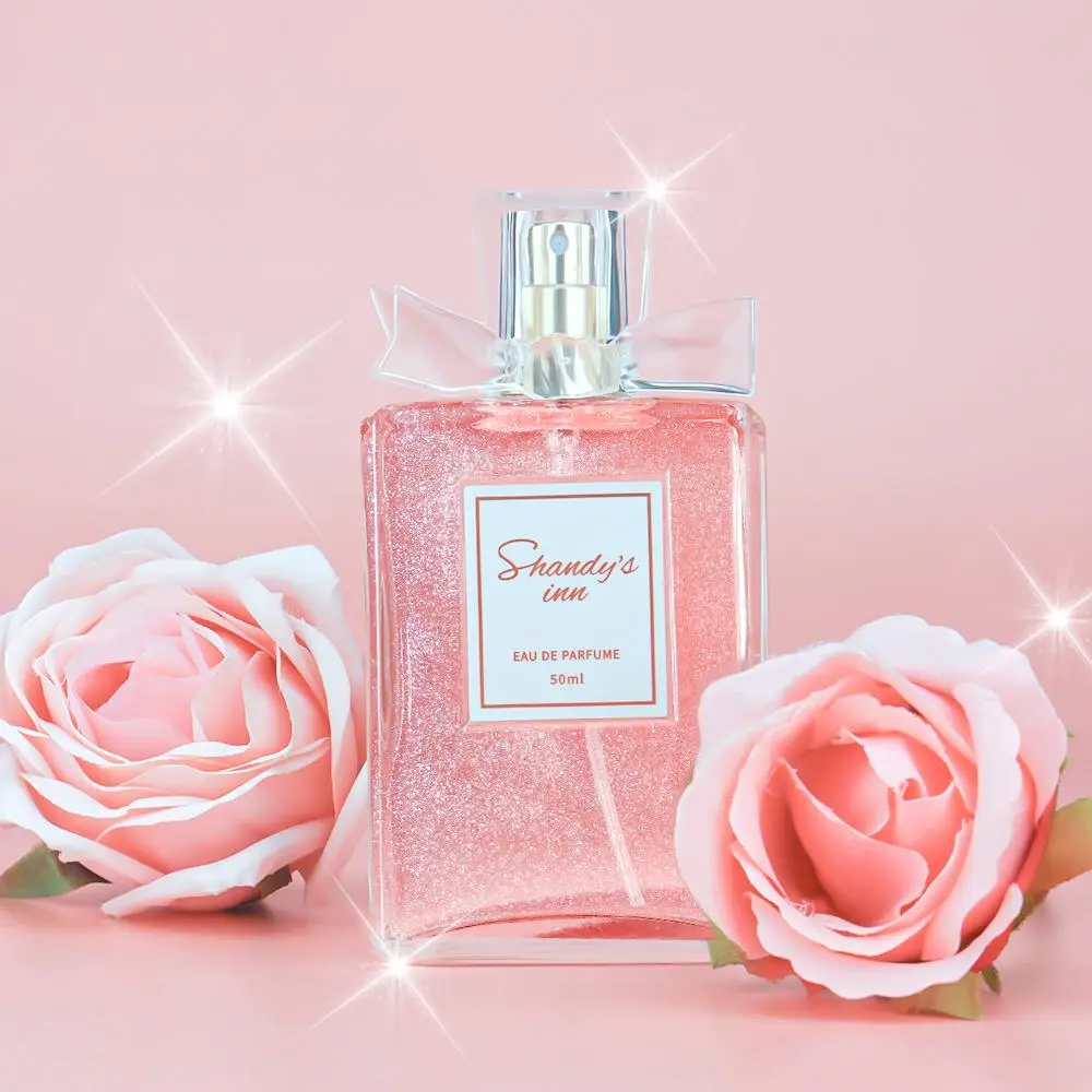 50ml Women's Perfume, Fragrance Product, Floral Eau Perfume, Floral Natural Fragrance, Long Lasting Rose Scented Perfume, Fragrance Gift for Women, Trendy Perfume for Party and Daily Life, Christmas Gift