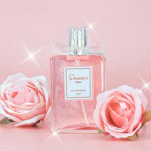50ml Women's Perfume, Eau De Parfume, Floral Eau Perfume, Floral Natural Fragrance, Long Lasting Refreshing Rose Scented Perfume, All Day Fragrance, Elegant Fragrance Gift for Women, Trendy Perfume for Party and Daily Life, Christmas Gift