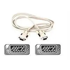 212 MAIN VGA Monitor Replacement Cable, Computer Accessories Connector with Secure Thumbscrew Fastening, Pro Series, Stranded Wire