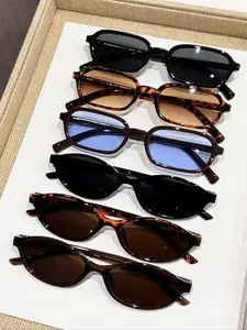 2026 New Summer Unisex Small Frame Fashion Retro Sunglasses, Stylish Travel Sunglasses, Fashionable Frames Sunglasses, Daily Wear Beach Vacation Accessories, Trendy Beach Eyewear