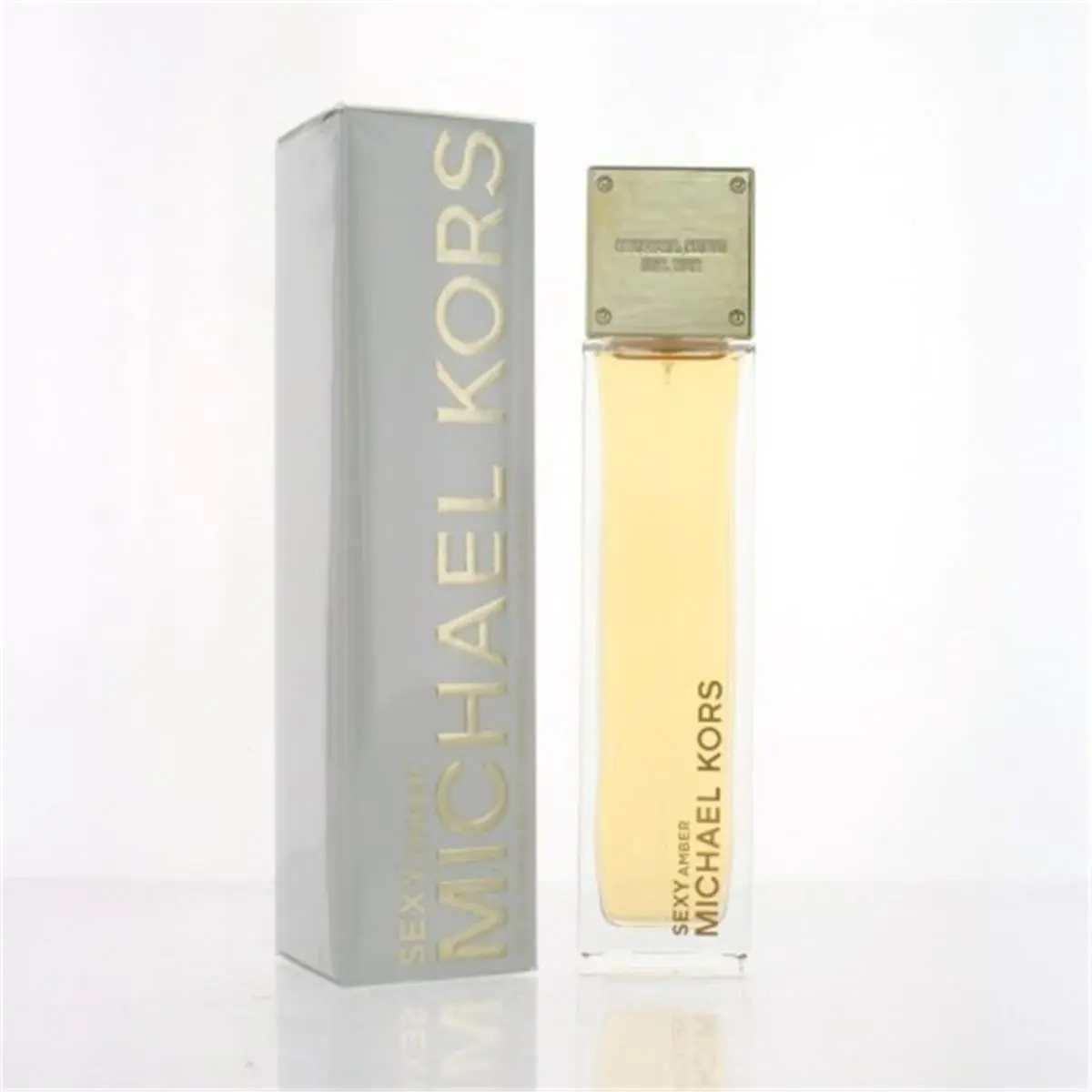MICHAEL KORS Sexy Amber EDP Women's Perfume Spray - 3.4 fl oz Eau De Parfum, Instant Cooling, Long-Lasting Body Scent, Ideal for Casual Wear, A-Starting Fragrance for Women, Aerosol Spray Bottle, 3 to 3.9 fl oz