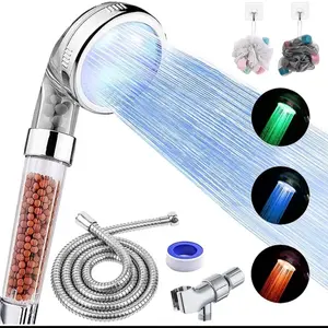 Led Shower head cleanser