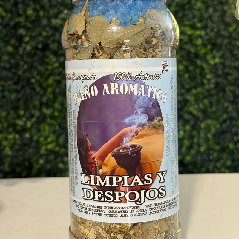 Hierbas para limpias y despojos (cleansing)