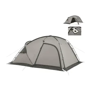 Naturehike Massif Hot Tent with Stove Jack, 4 Season Tent, 1/2/4 Person Camping Tent, UPF50+ Waterproof Windproof Winter Tent with Room and Hall FathersDayGift