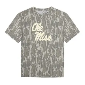 Mossy Oak Logo T-Shirt camo tee Ole miss