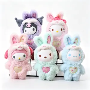 Sanrio Vinyl Figurine Keychain - Charming Sanrio Character Keychain in Smooth Vinyl Material for Fans and Collectors