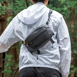 Hikeman Multi-functional Outdoor Chest Bag Waterproof Dyneema Cycling Sports Pouch Large Capacity Adjustable Crossbody Travel