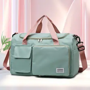 Large-Capacity Unisex Messenger Bag - Durable Nylon Material, Portable, Multifunctional, Overnight, and Daily Use - Ideal for Travel, Sports, and Commuting