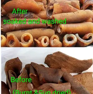 Ponmo Ijebu Dried.  medium size( 10 pieces]) #Traditional #nigeria cow skin