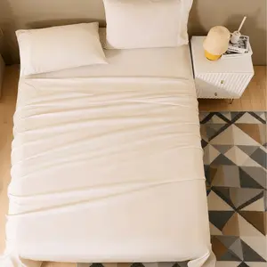 Luxurious Egyptian Bedding Set, Ultra Soft Microfiber Sheet & Pillowcase, 1800 Thread Count, Wrinkle Resistant, California King Size