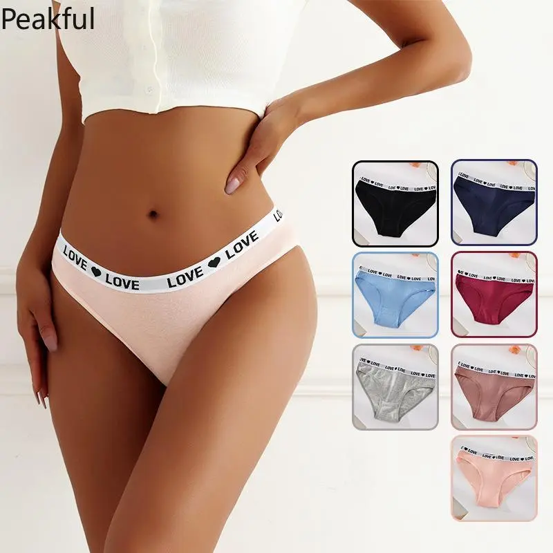 7Pack Women’s Cotton Bikini Panties Soft Breathable Stretch Fabric Mid Low Rise Underwear Lightweight Comfy Daily Wear Sport Style Lingerie Durable Flexible All-Day Comfort Essential Panties for Women Everyday Casual Active Lifestyle