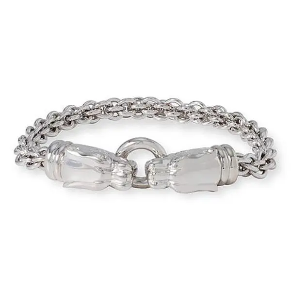Bellezza Panther Cestina Chain Magnetic Bracelet