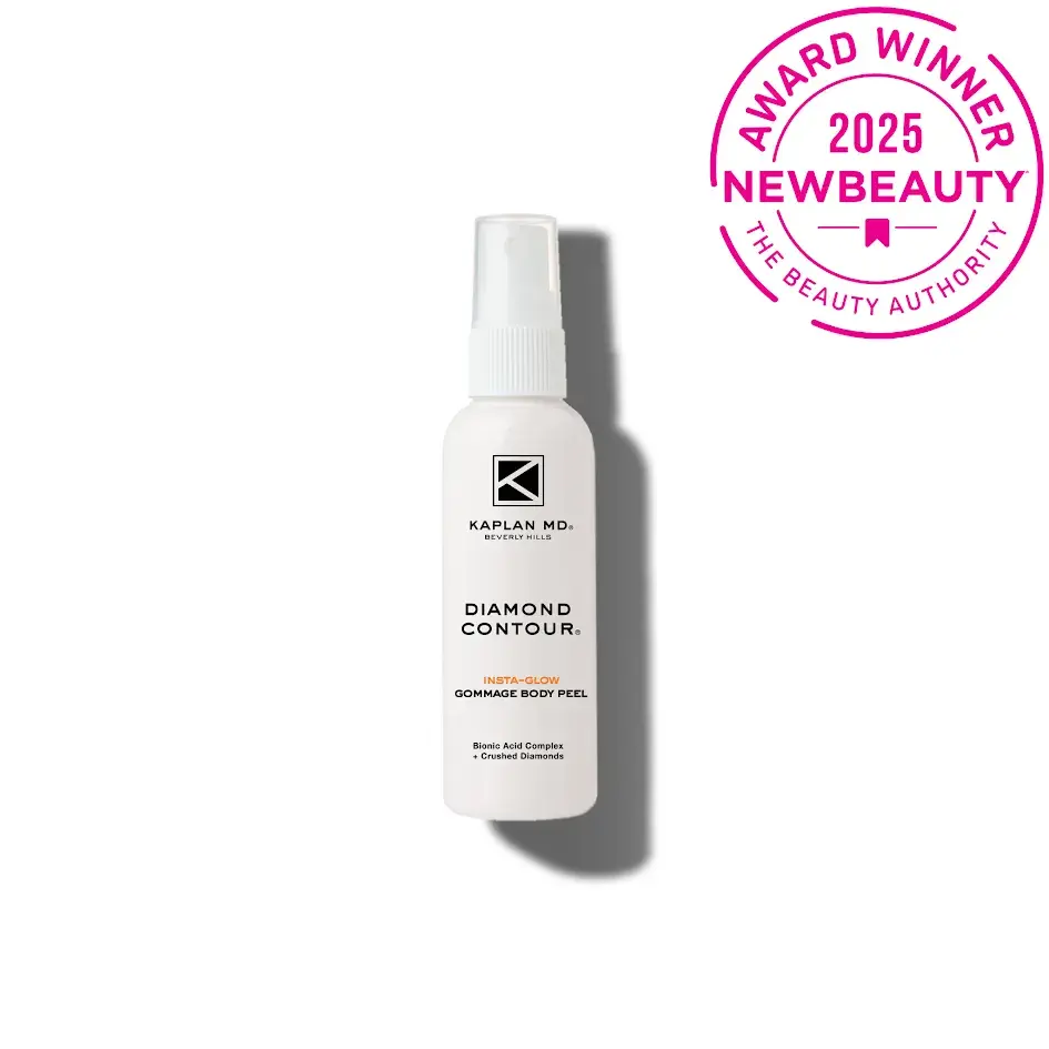 KAPLAN MD SKINCARE Diamond Contour Insta-Glow Gommage Body Peel 3.4 fl oz/100ml Exfoliating Treatment with Bionic Acids & Organic Babassu Oil for Smooth Radiant Skin | Brightening & Smoothing Skincare