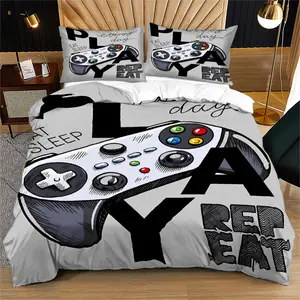 2/3 piece duvet cover bedding set, using digital printing technology, including duvet cover and 1/2 pillowcase. The soft and comfortable duvet cover is suitable for bedrooms and guest rooms. Easy to maintain all season decoration