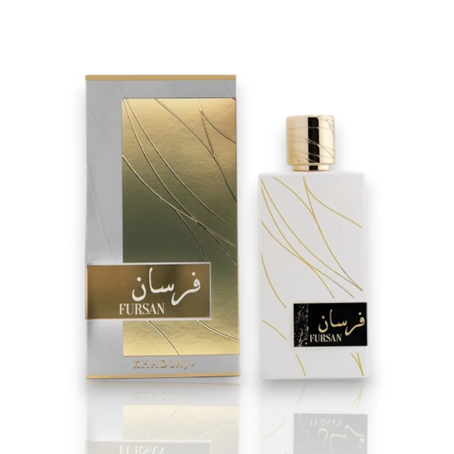 Khadlaj | Fursan | White | Women's Fragrance | 100 ML - 3.4 OZ | Eau De Parfum | Bergamot - Jasmine & Coconut