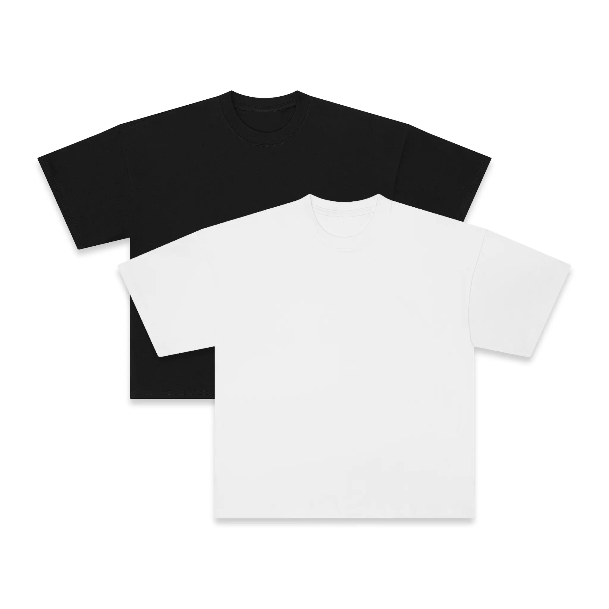 300 GSM 'Black and White' Core Tee V2 (Bundle)