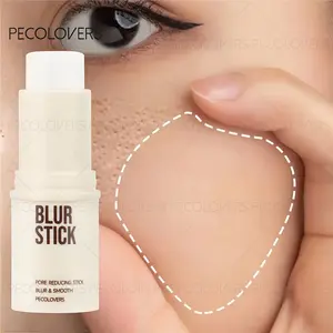 PECOLOVERS Blur Stick Blurs Pores for Poreless Skin, Instant Pore Minimizing, Pore Reduction, Korean Pore Refining & Skin Smoothing, Non-Greasy Formula & Long-Wear, Great for Achieving A Filter-Like Complexion