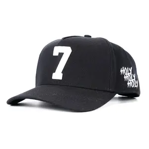 ‘7’ Premium Wool Blend SnapBack - Black/White ‘7’ Premium Wool Blend SnapBack - Black/White