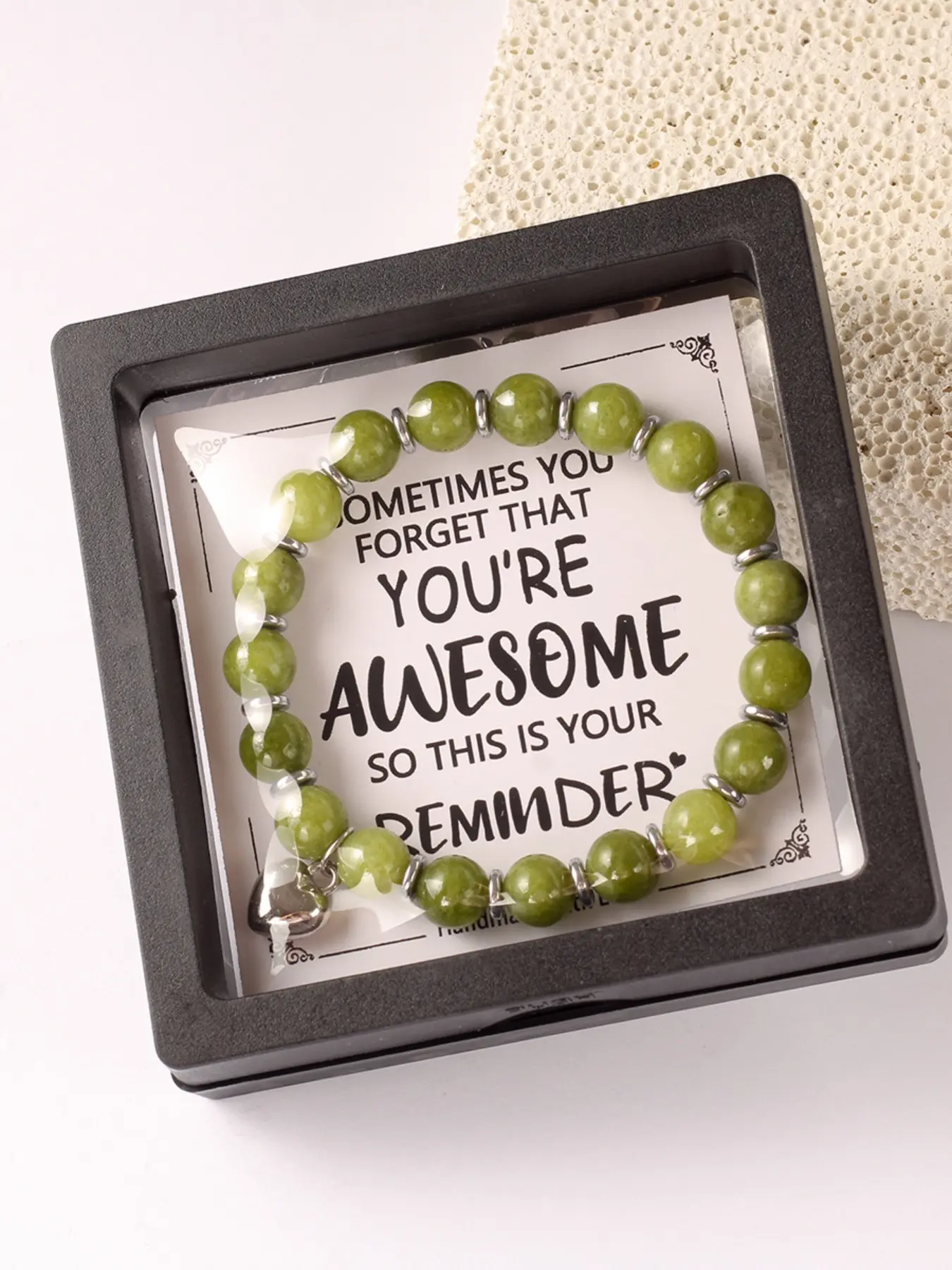 Green (with card + packaging box)