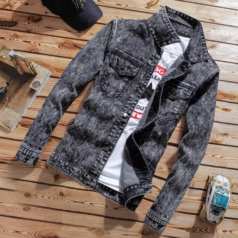 Single piece double button snowflake jacket