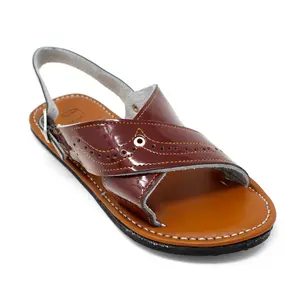 "Hernando" Men's Cruzado Huaraches - Brown
