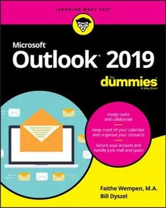 USED-Outlook 2019 for Dummies by Wempen, Faithe (Paperback)