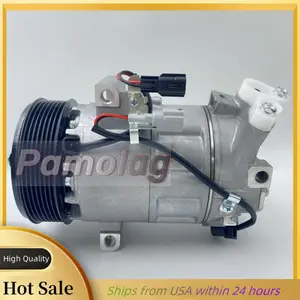 AC A/C compressor w/ clutch for Nissan Sentra 1.8L 2013 2014 2015 2016 2017 2018