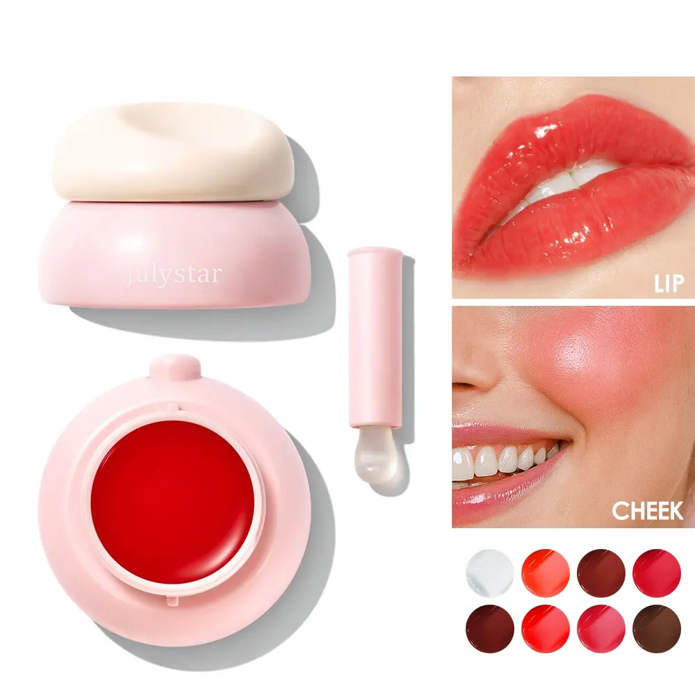 Multi-Color Moisturizing Lip Balm, Long-Lasting High Pigment, Non-Sticky, Lightweight, Suitable for Lips & Cheeks, 100g