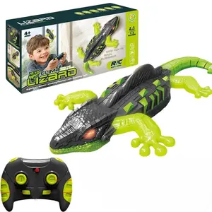 Wall Crawler Gecko Wall Climbing Gecko Toy for Kids, Rechargeable Remote Control Robot Kids Toys, Prank Toys for Boys & Girls Ages 4 & Up ultimate indoor adventure toy electric lizard