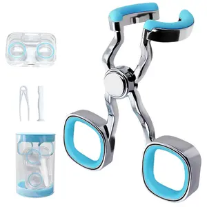 Contact Lens Applicator Tool, Eye Opener with Soft-Tip Sucker and Tweezer for Easy Insertion & Removal, Includes Portable Travel Case