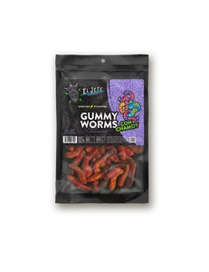 Gummy Worms Con Chamoy