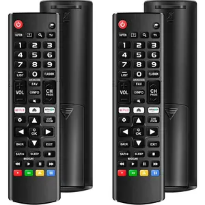 (Pack of 2) Universal Remote for   TV, Compatible with All  TV Remote Control LCD LED OLED UHD HDTV 3D 4K  TV Models, Replacement Remote for   TV with Netflix  Shortcuts Key