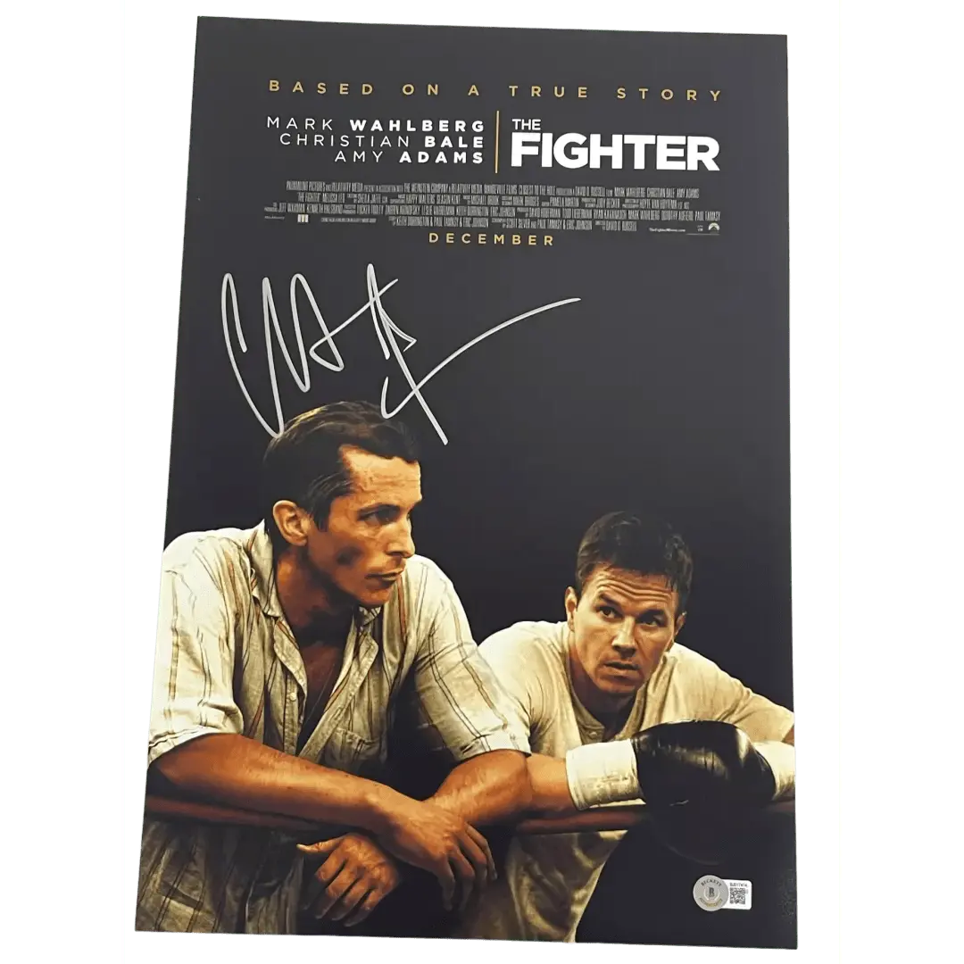 Christian Bale Authentic Autographed 12x18 Photo Poster #15