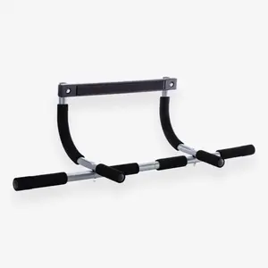 Universal Door Frame Pull Up Bar Men Women Indoor Fitness Training Push Up Equipment Bar Adjustable Fits Residential Doorways 24" To 34"