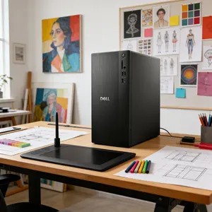 Dell Desktop | Intel Core Ultra 5 225 CPU | 16GB DDR5 RAM | 512GB SSD |  Intel UHD Graphics | Wi-Fi 6 | Win 11 Pro